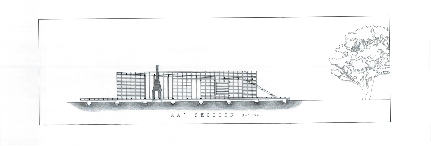 初次看見它，這座宛如方舟的「工寮」散發無以名狀的愛